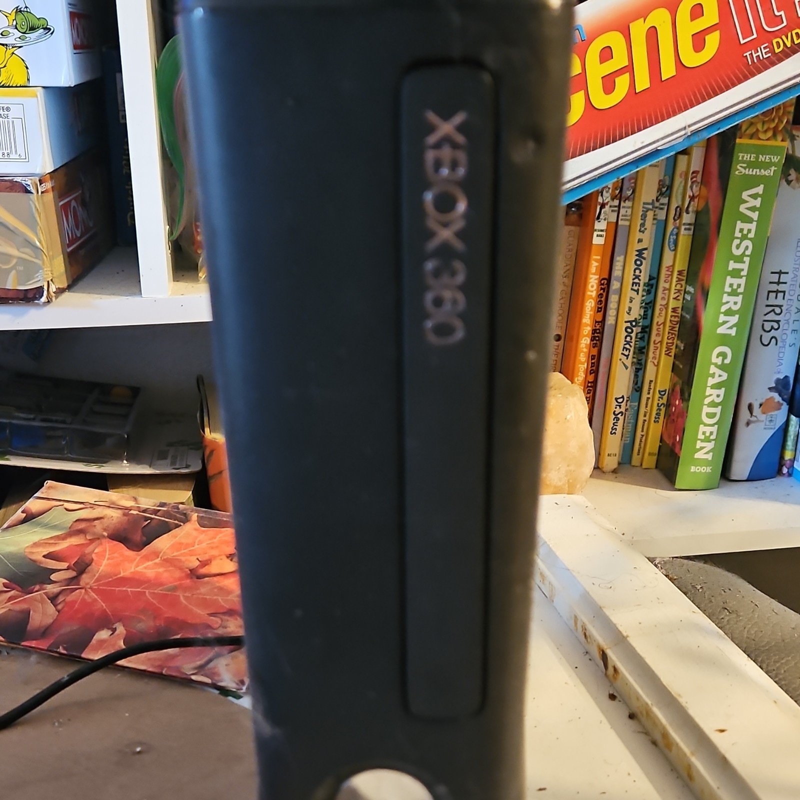Microsoft Xbox 360 Console Black HDMI Kinect Sensor Wi-Fi Internet Browsing