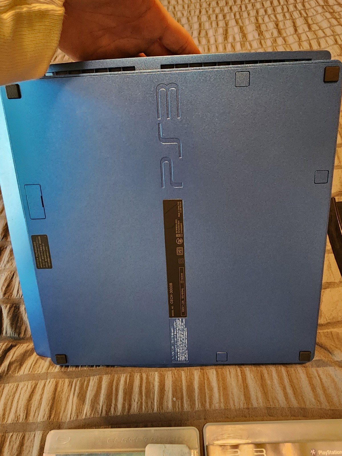 PS3 Splash Blue CECH 3000B 1tb Mod PlayStation 3 Super Slim (PS3): | HEN