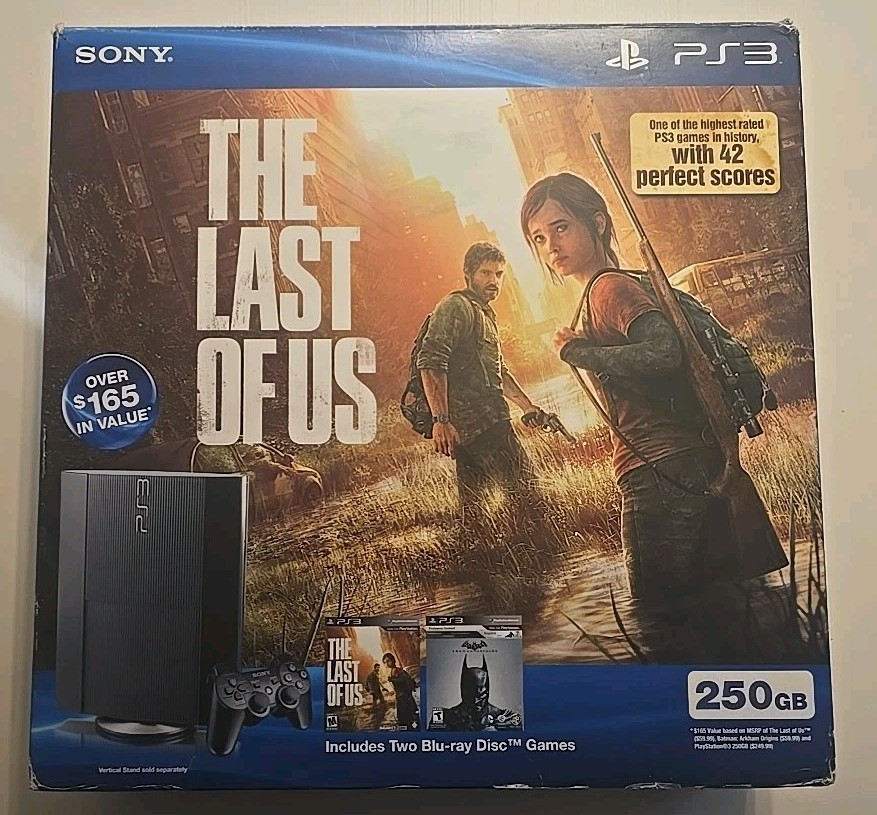 SONY PlayStation 3 PS3 250GB Super Slim Console System W/ Orginal Box No Games