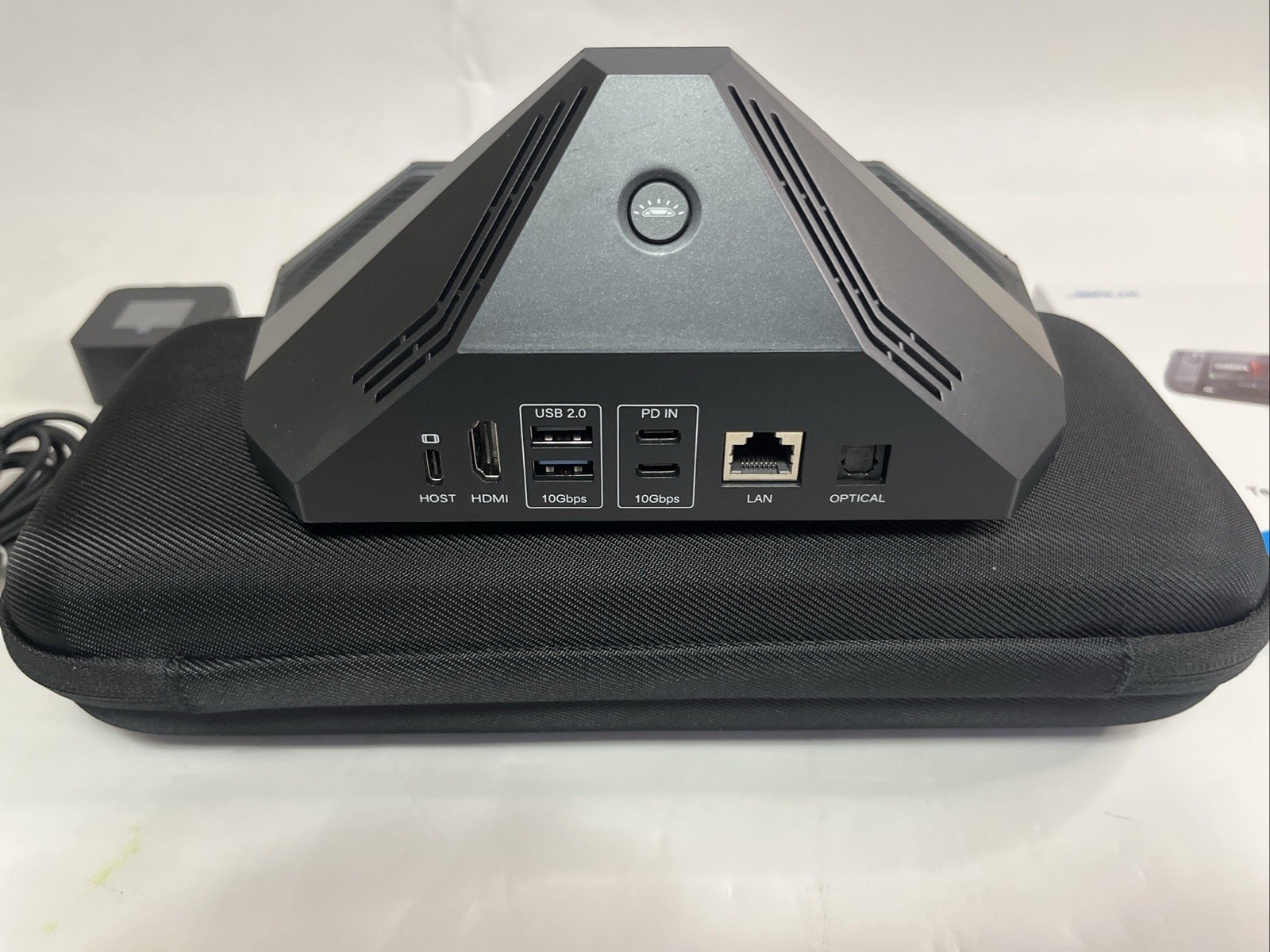 Steam Deck OLED 512GB Handheld Gaming Console with Carry Case And Dock.