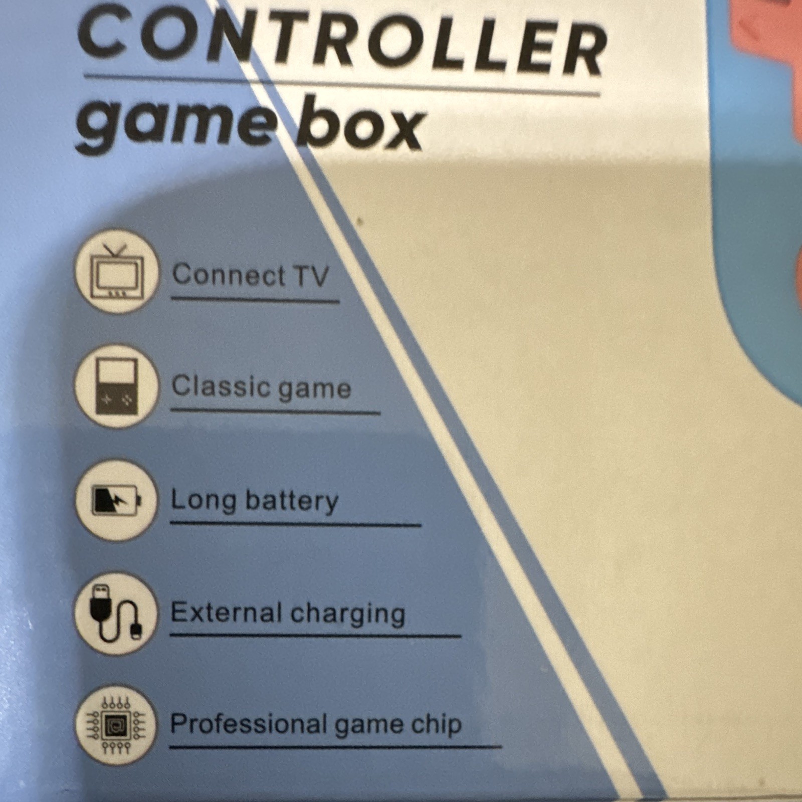 F5 Model Black/White Handheld System 8GB Built-in Games Region Free AV