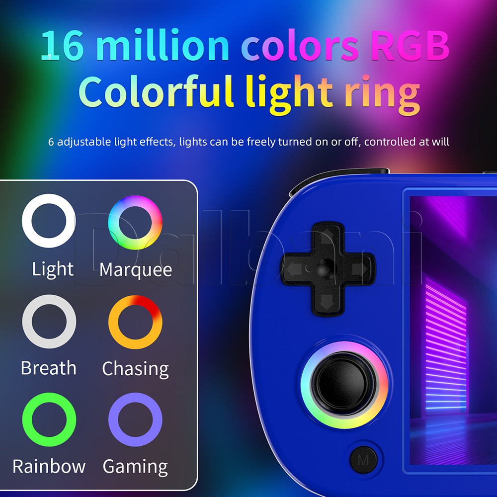 RG40XX H Blue Anbernic handheld Game Console 4.0-inch IPS Screen 64G 5K+ Games