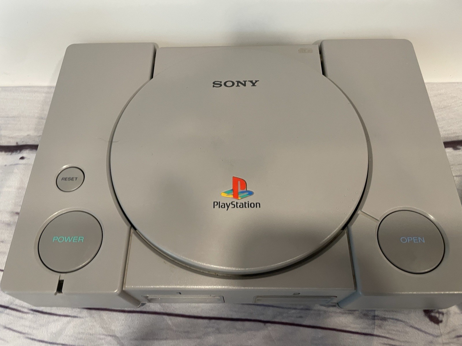 Sony PlayStation 1 PS1 Original Console System SCPH-5501 w/ Controller READ