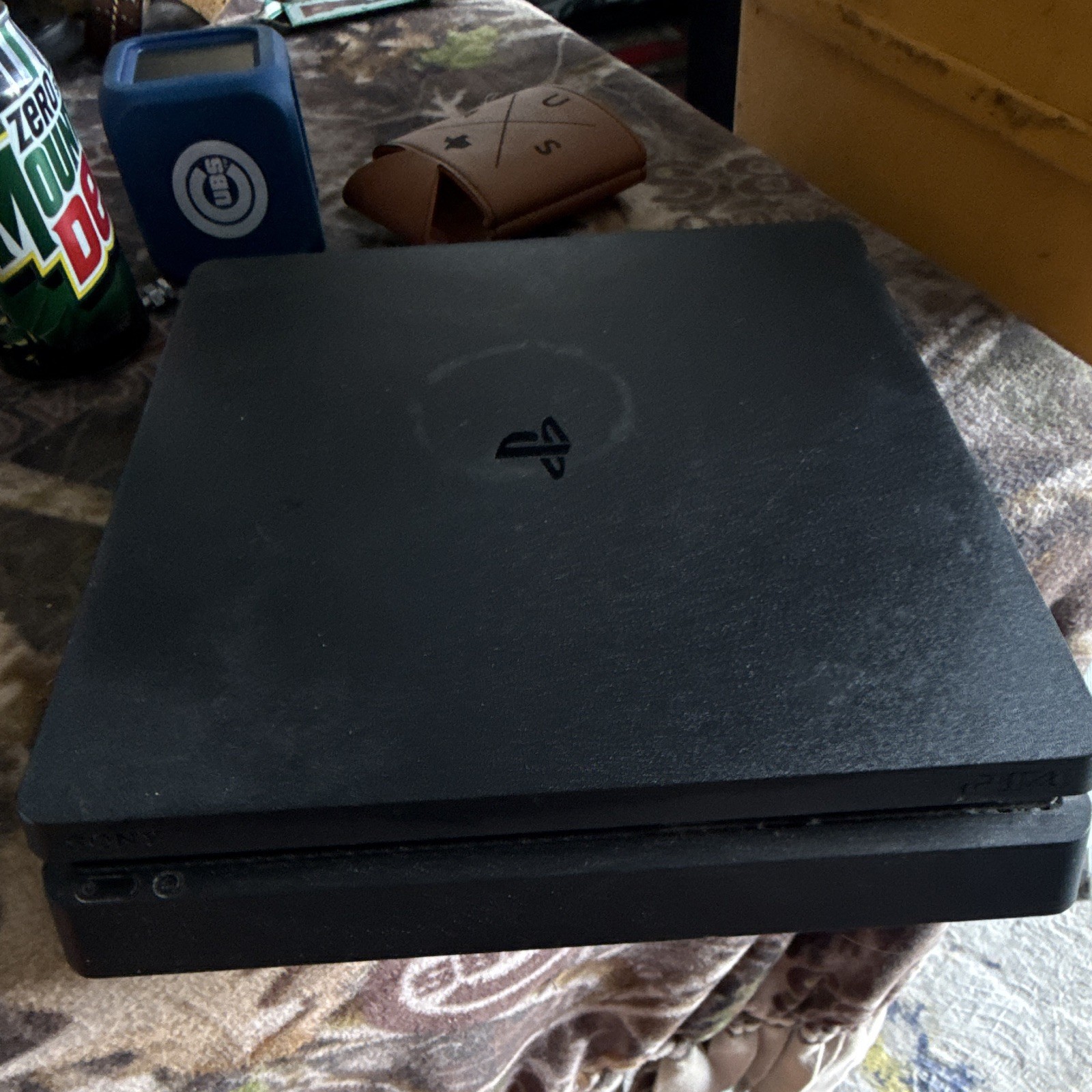 Sony PlayStation 4 Slim Console – Black, Wi-Fi, USB Connectivity