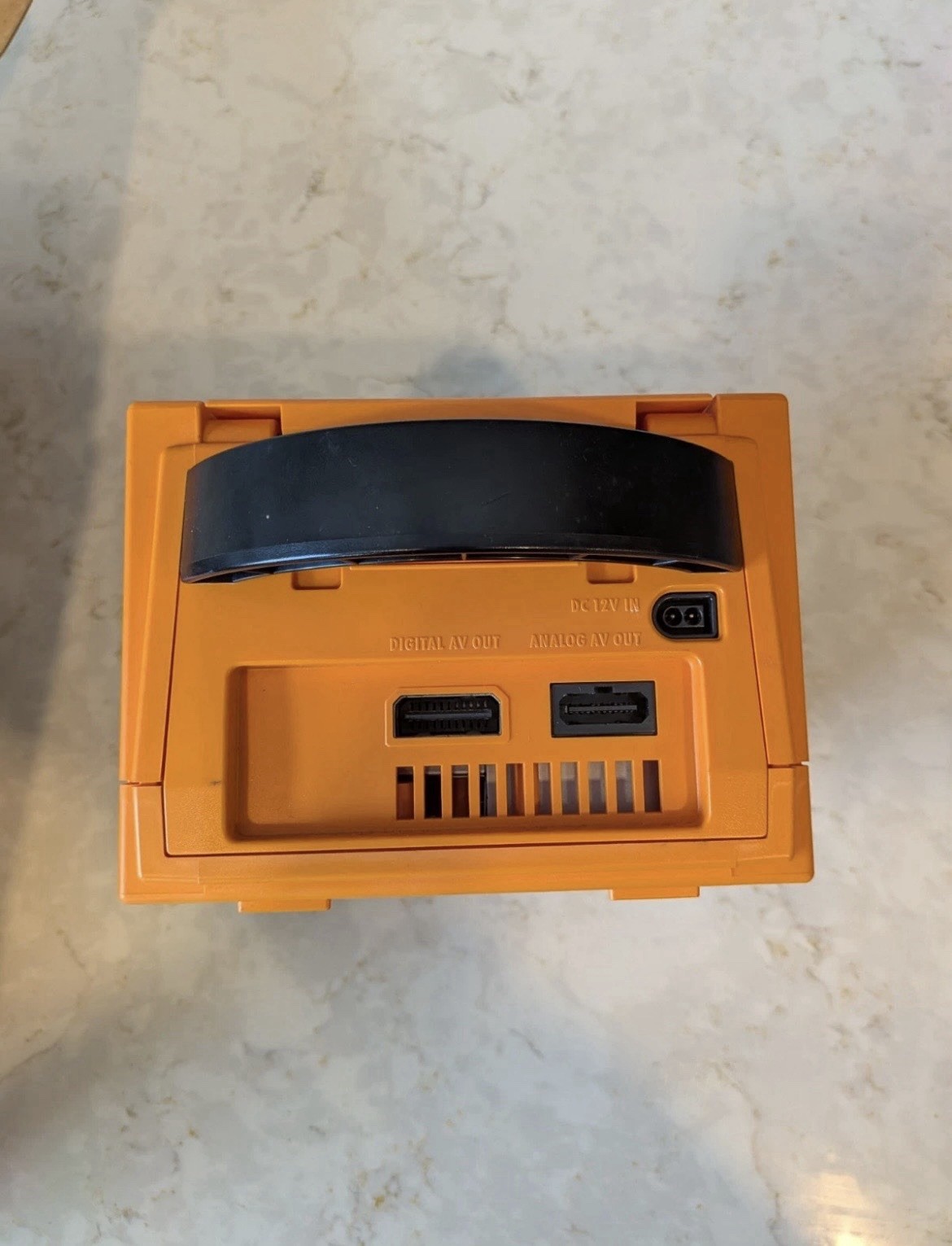 Nintendo GameCube Console Orange DOL-001 Boxed w/AV & Power Cables