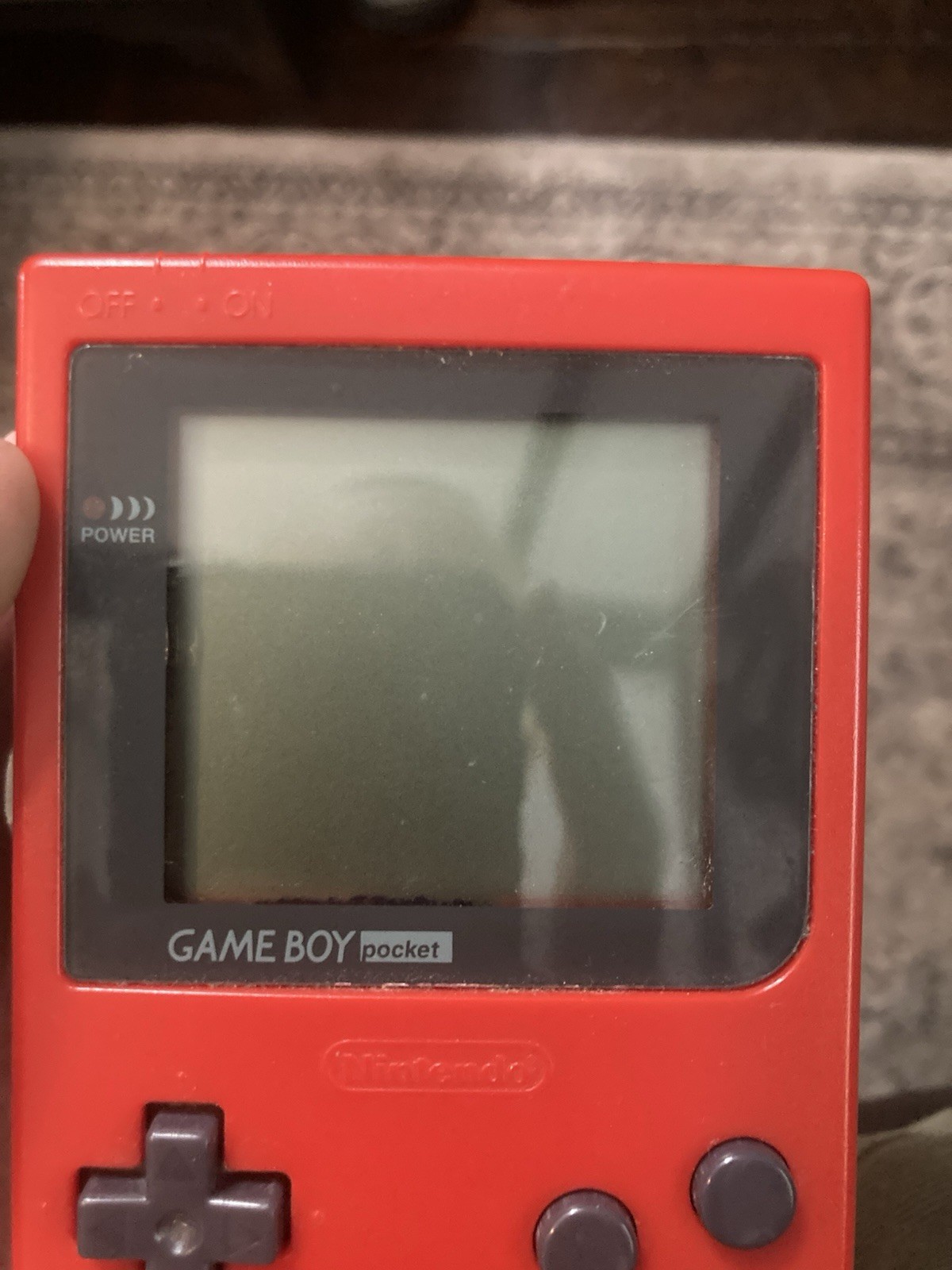 Nintendo Game Boy Pocket Red Handheld Console