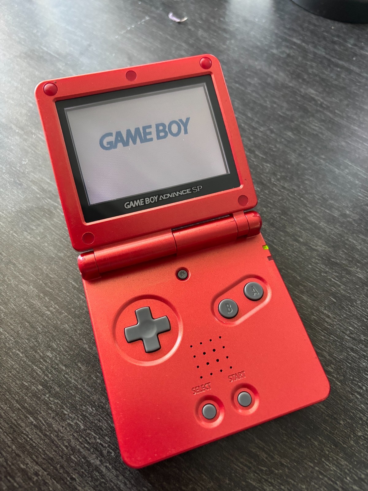 USED! Nintendo Game Boy Advance SP Handheld System – Flame Red