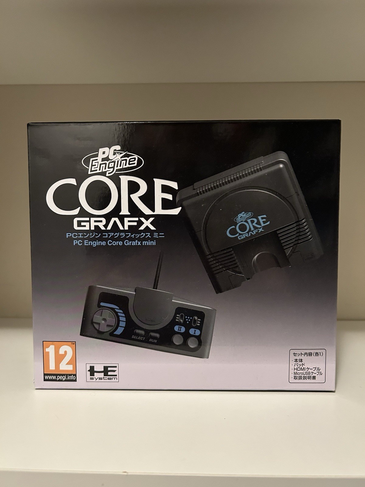 PC Engine CoreGrafx Mini Console NIB Konami TurboGrafx-16 Import