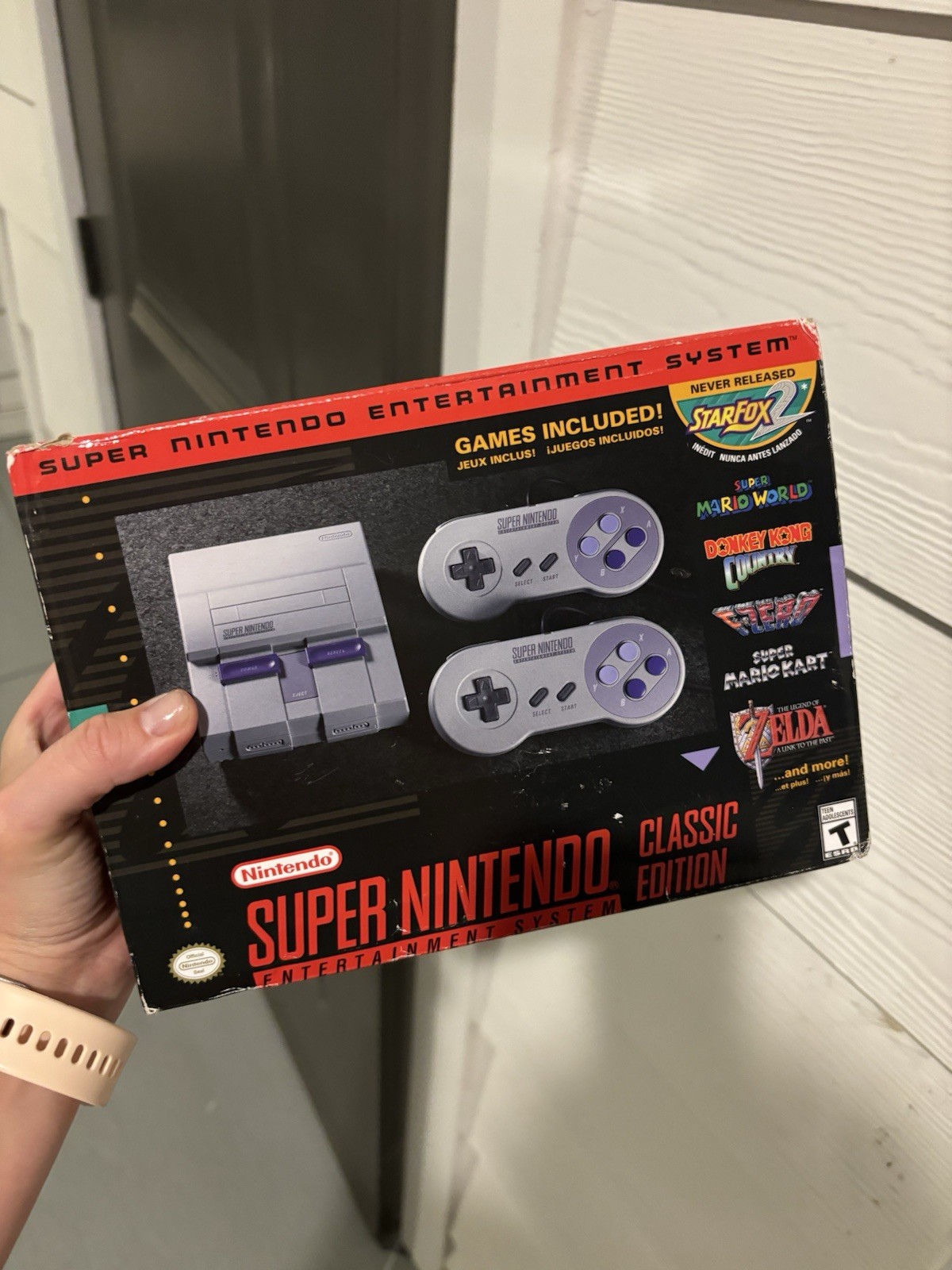 Super Nintendo Entertainment System -SNES- Classic Edition – Over 20 Games! New!