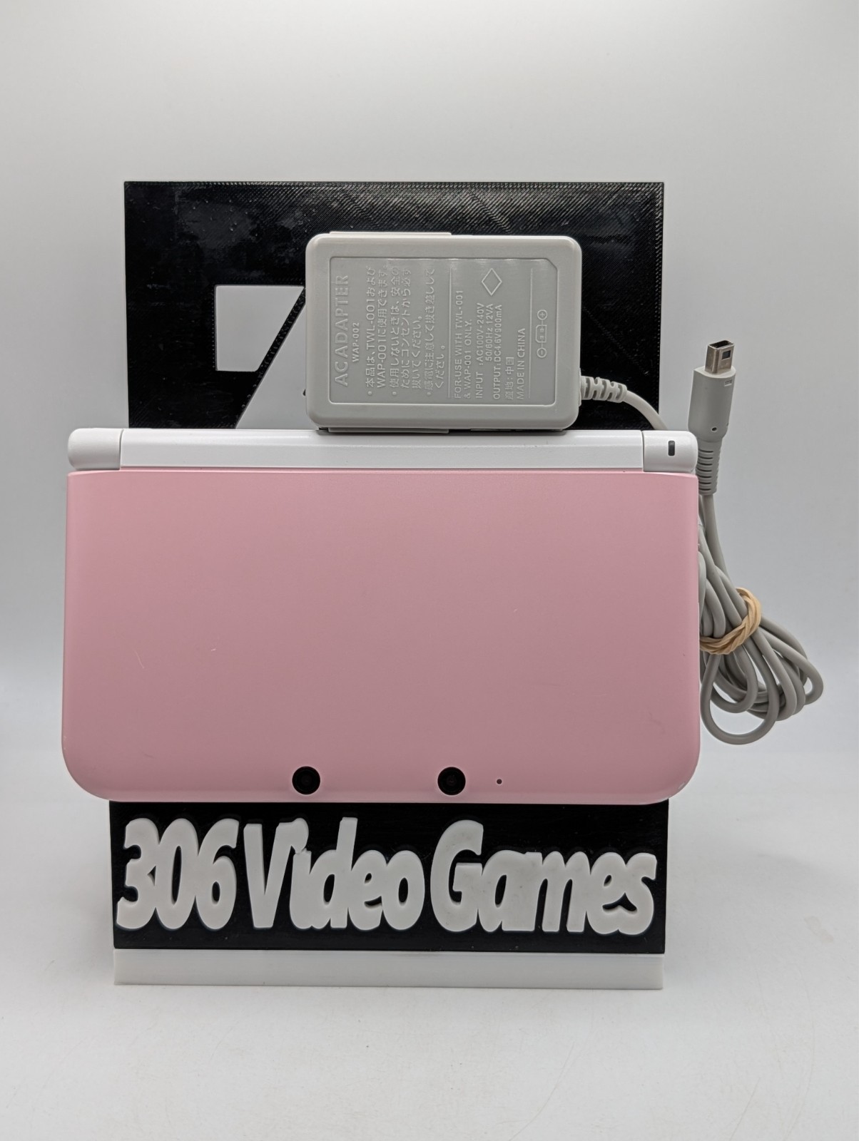 Nintendo 3DS XL Pink SPR-001 Console USA W/ 4GB SD Card & Charger Tested Working