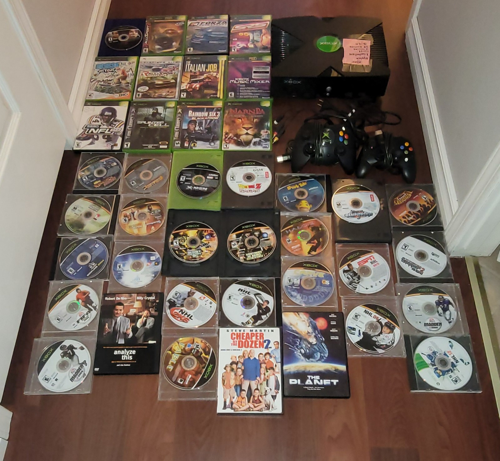 Microsoft Xbox Home Console And Games Lot.