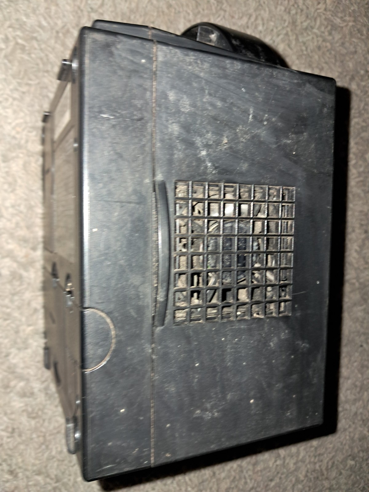 Gamecube Black Console ONLY Parts Only NO CABLES NO CONTROLLER