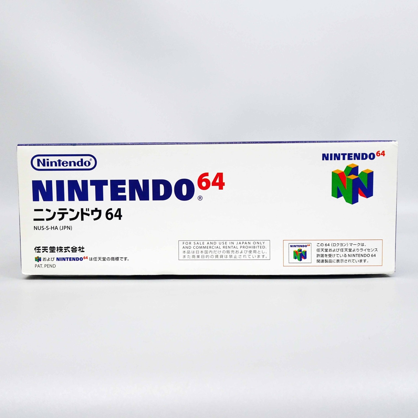 Nintendo 64 N64 Game Console System NUS-001 Black Japan NEW