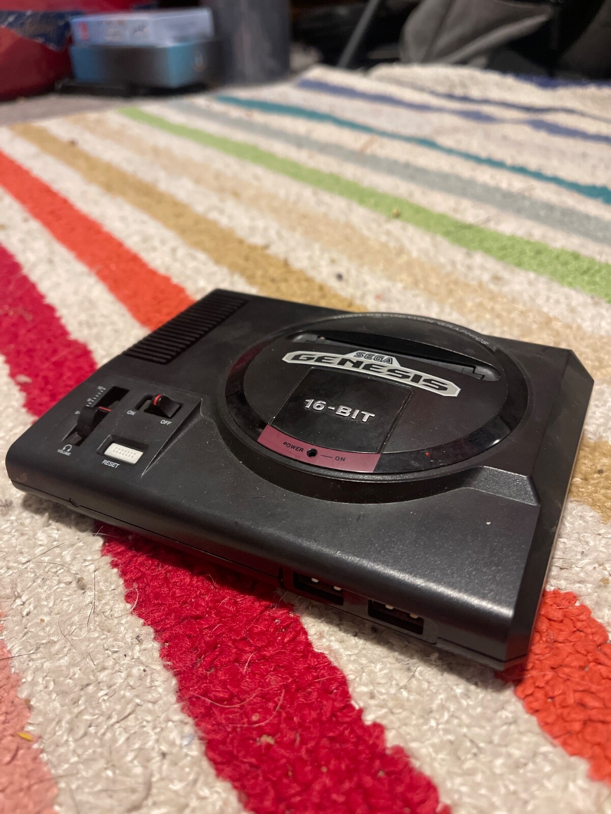 SEGA Genesis Mini Home Game Console – Black (1 CONTROLLER AND POWER CABLE)
