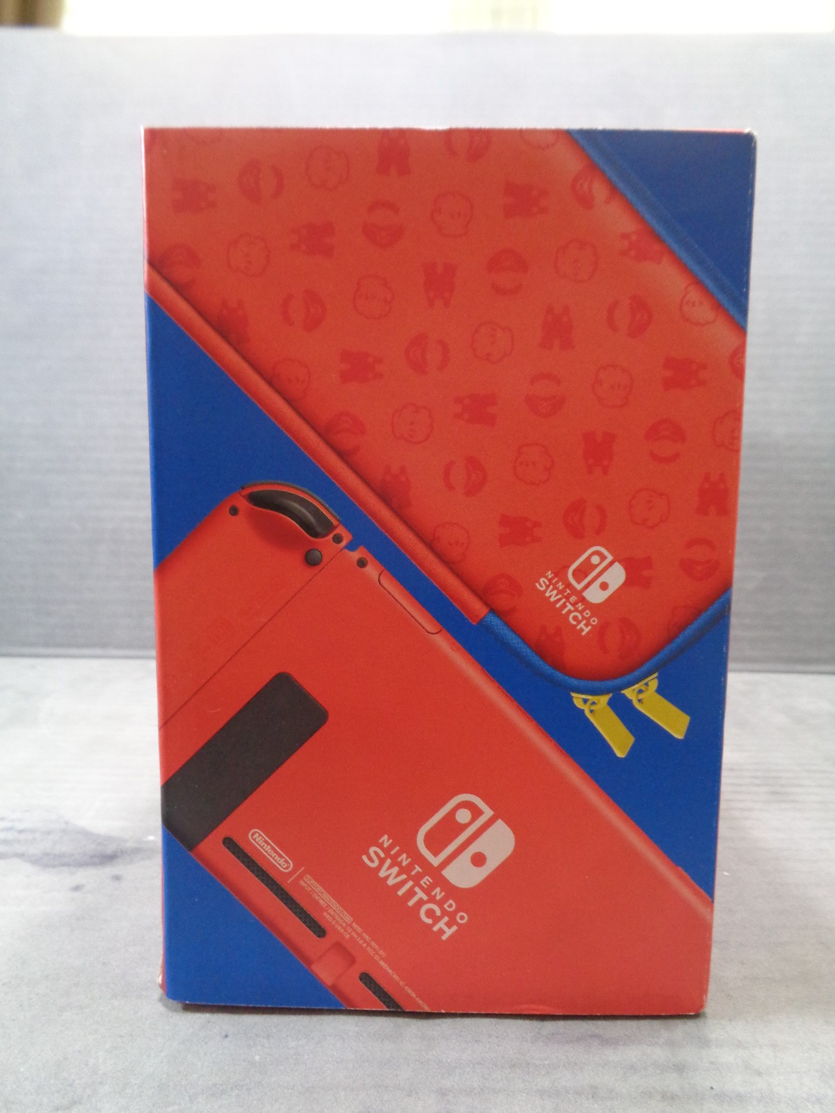 Nintendo Switch Console HAC-001(-01) Mario Red & Blue Edition – 32GB New!