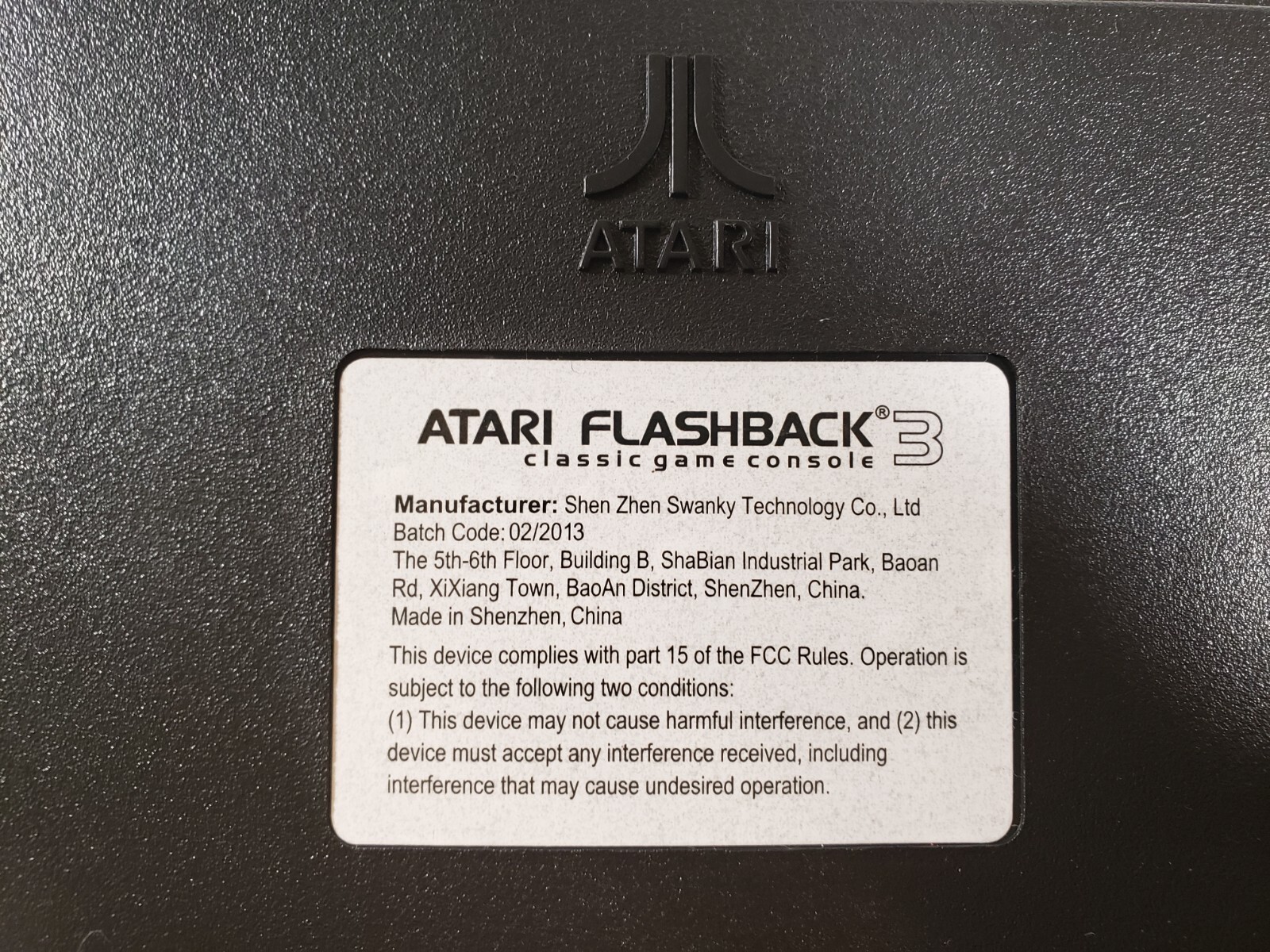 Atari Flashback 3 Classic Game Console with 60 Built-in Games Retro Gaming w Box