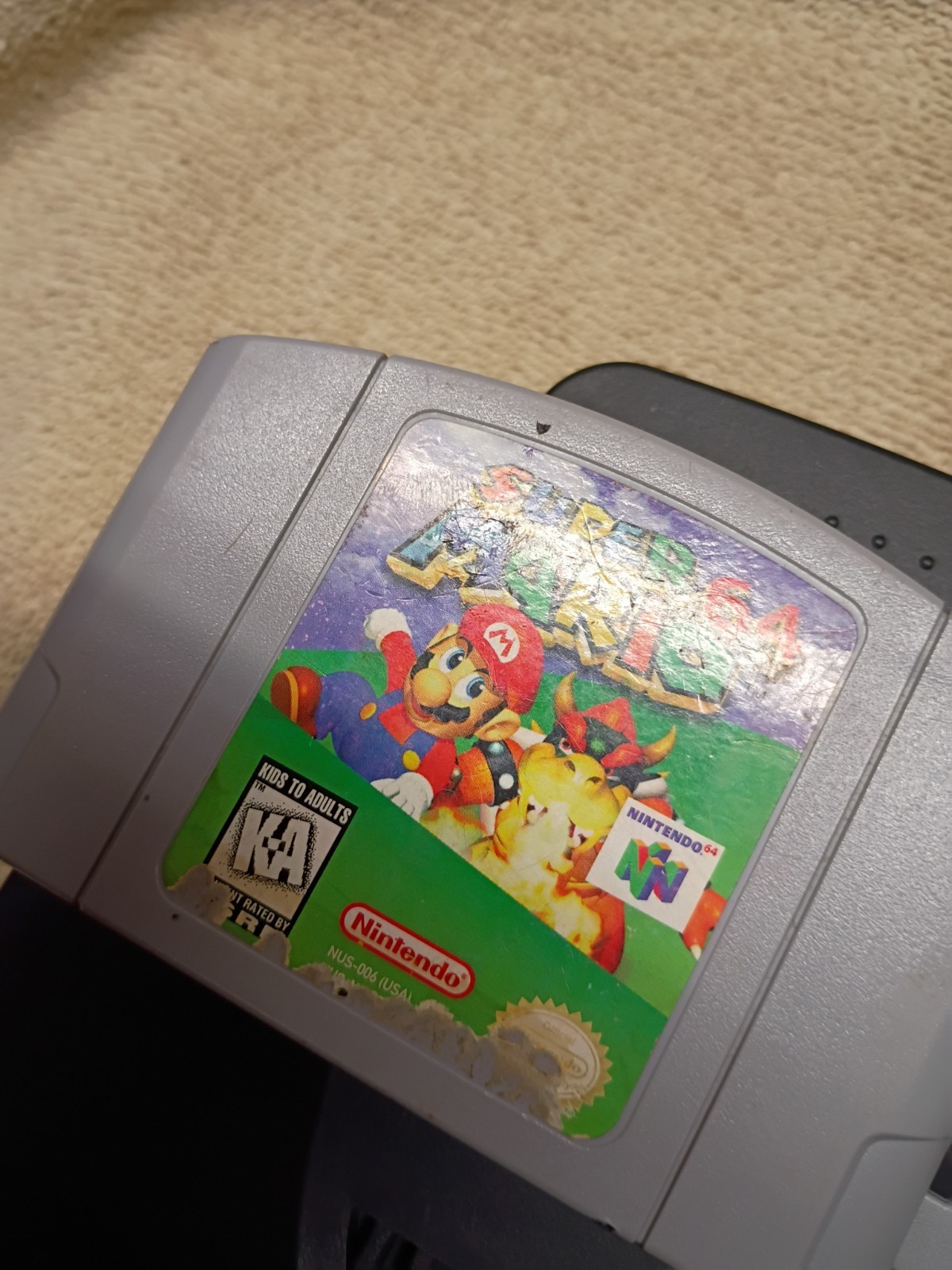 Nintendo 64 Console Bundle – Tested & Fully Working – Super Mario 64 N64