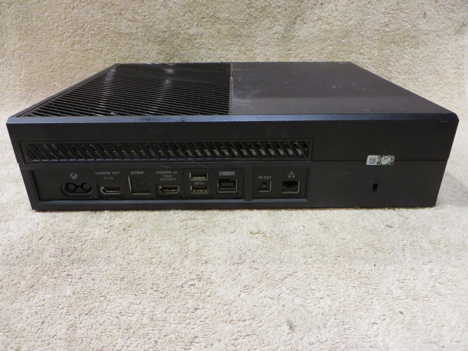 Microsoft Xbox One 1540 – 1TB Console – Black w/ Power Cord – Tested & Working