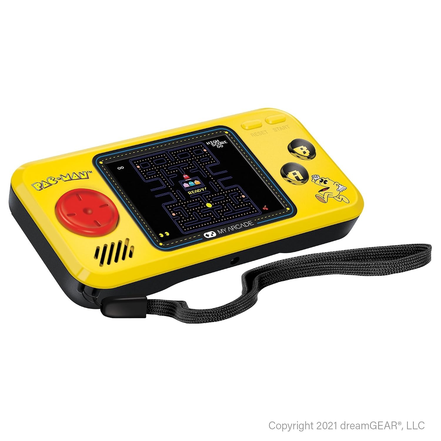 Pac-Man Pocket Player Handheld Console – Retro Gaming with Full Color Display