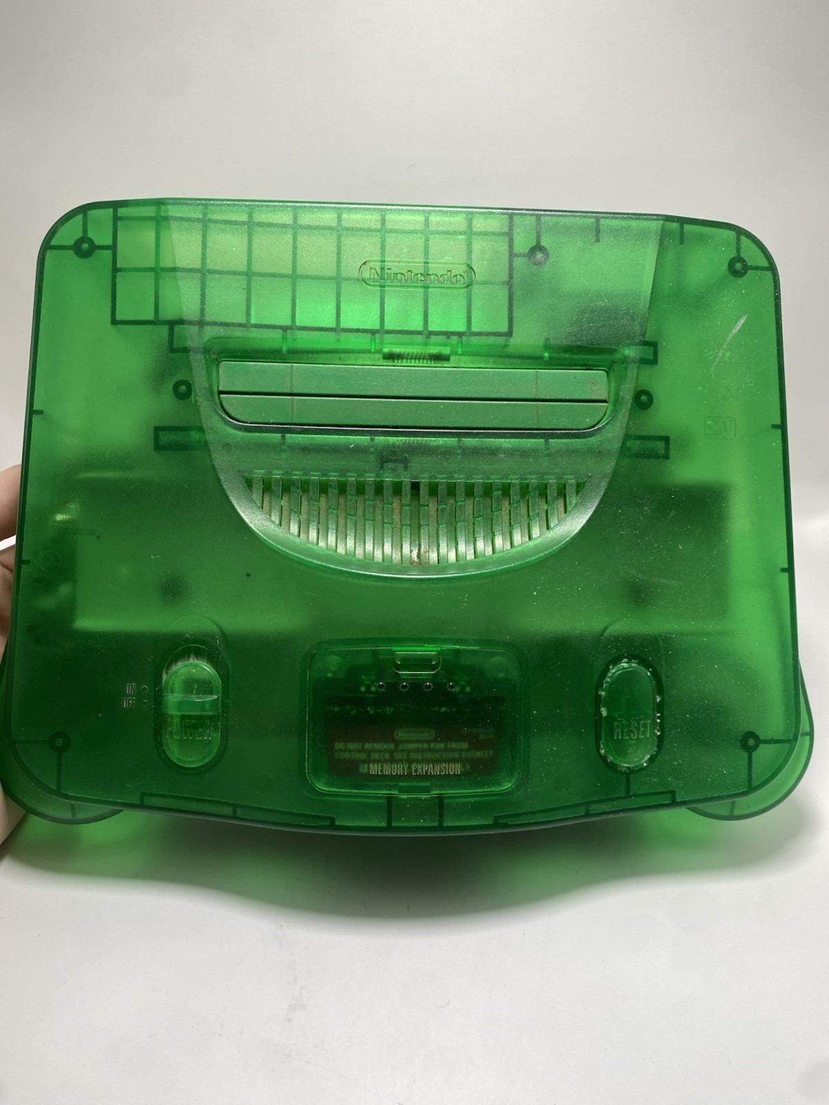 Nintendo 64 Fantastic Jungle Green Console with Expansion Pak & Controller