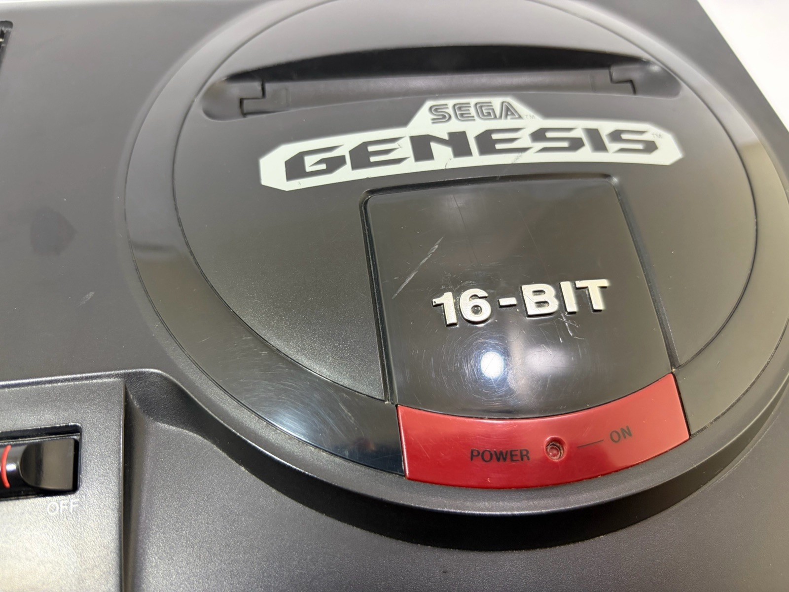 Sega Genesis Model 1601 Console With Cables 1 Controller 4 Games Tested Working