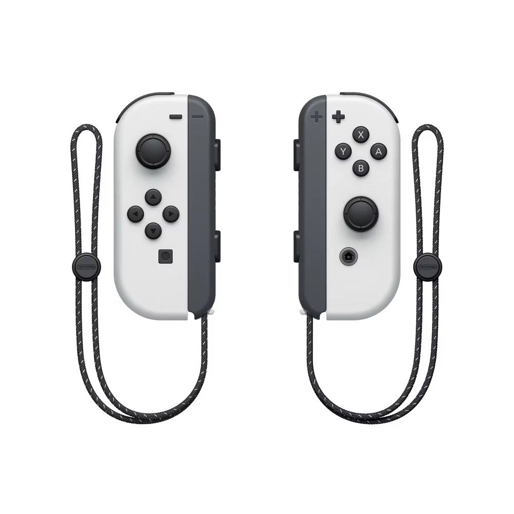 Nintendo Switch OLED Model Mario Kart 8 Deluxe White Joycon Console Bundle