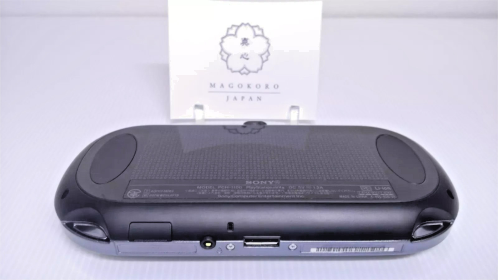 Tested Working Sony PlayStation PS Vita PCH-1100 Crystal Black Console Charger