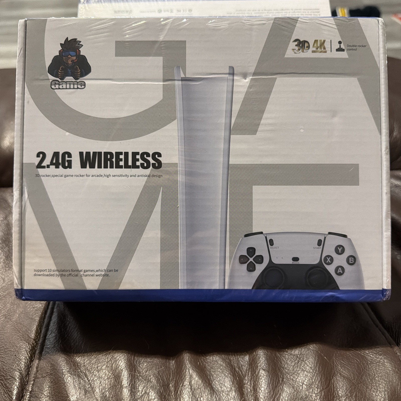 M15 Pro Console 2.4G Dual Wireless Controller Game Stick 4K Game 128gb Sealed