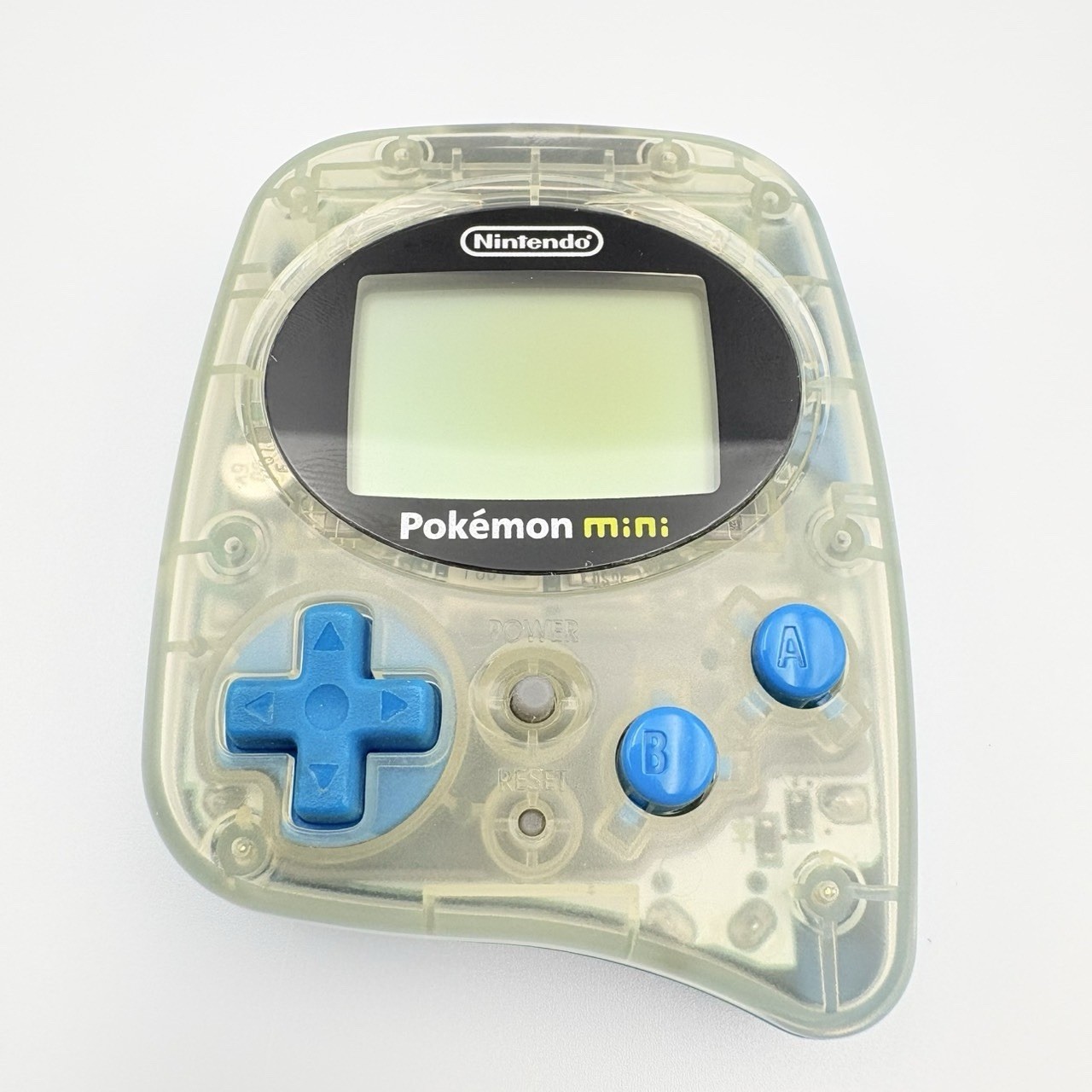 Nintendo Pokemon Mini Handheld Console Wooper Blue & Games Tetris Pinball Japan