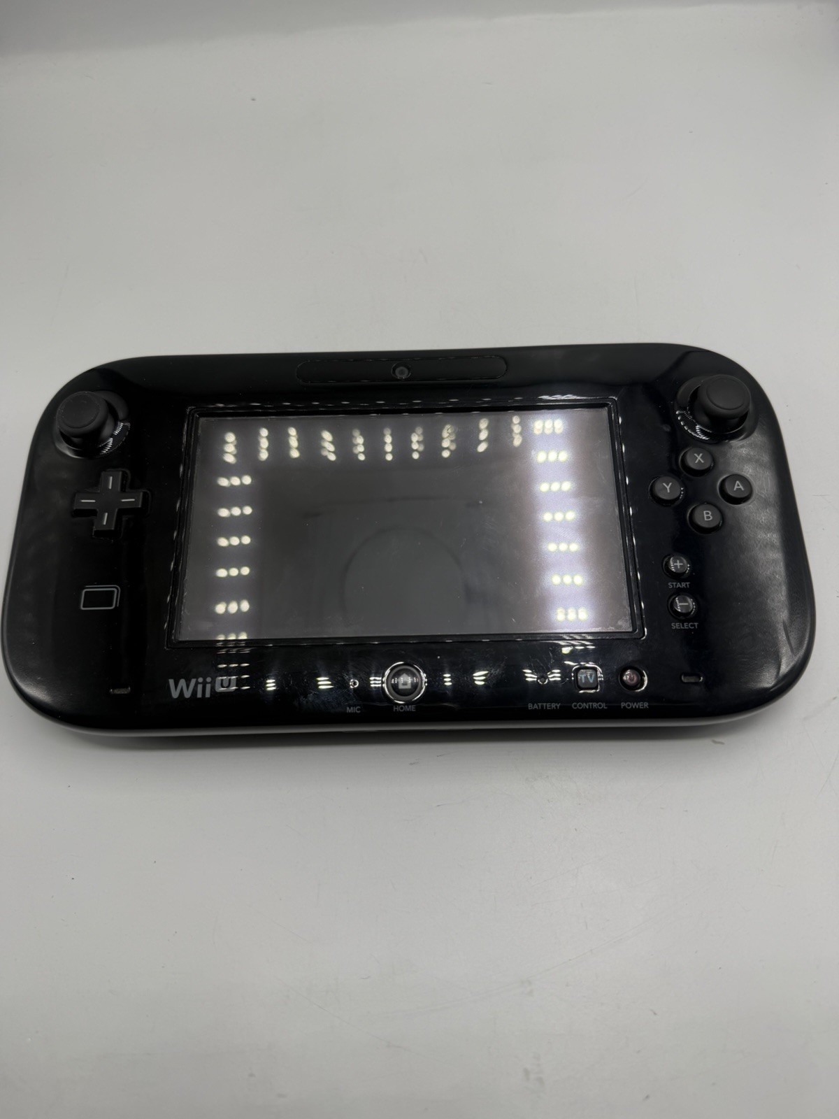 Nintendo Wii U GamePad WUP-010 Black Tablet Only, Parts Only