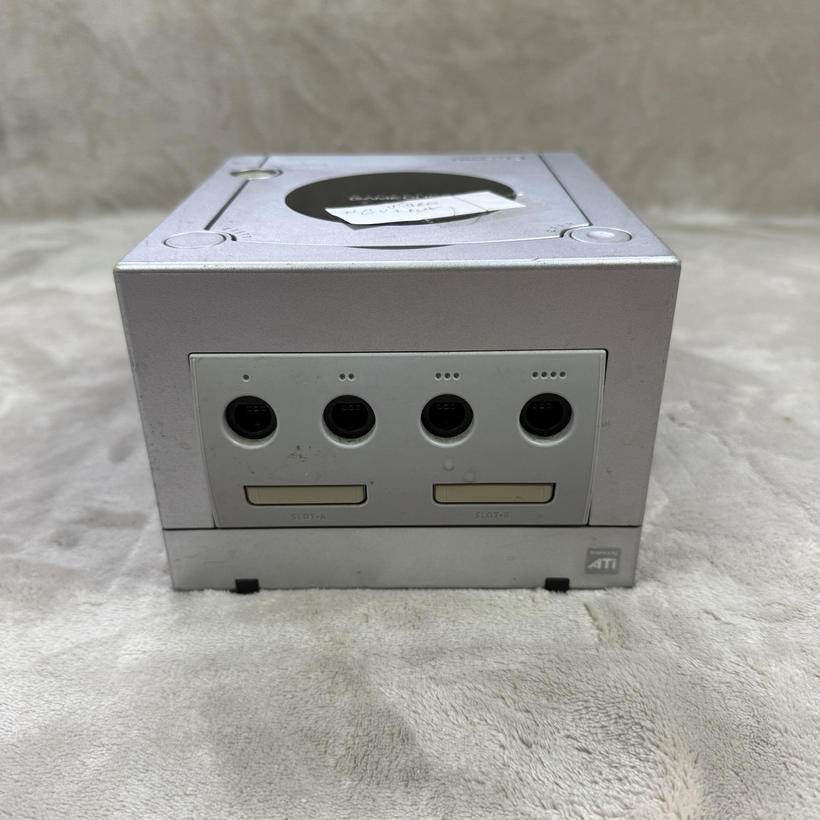 Nintendo GameCube DOL-001 (USA) NTSC-U/C Silver Console NO VIDEO OUTPUT