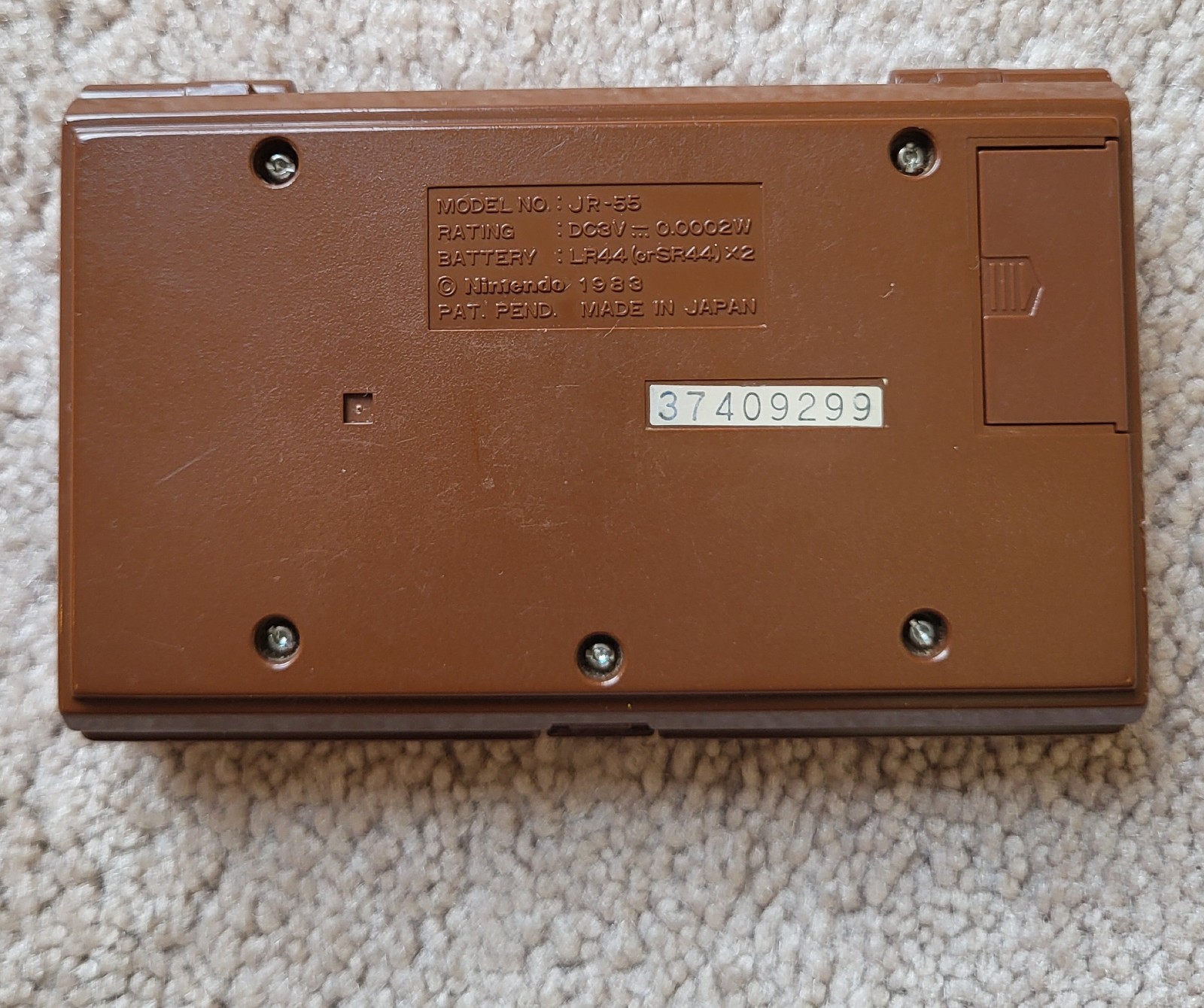 Nintendo (1983) Game & Watch Donkey Kong II, Model JR-55, works great