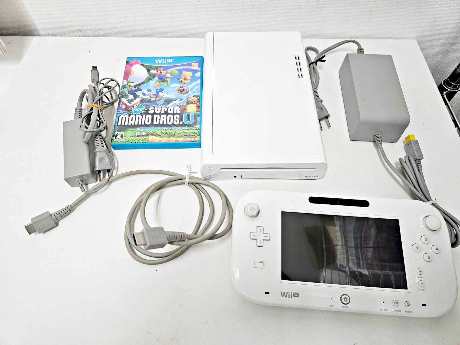 Nintendo Wii U Console White Set 32GB 641 Japan 1 Week to USA