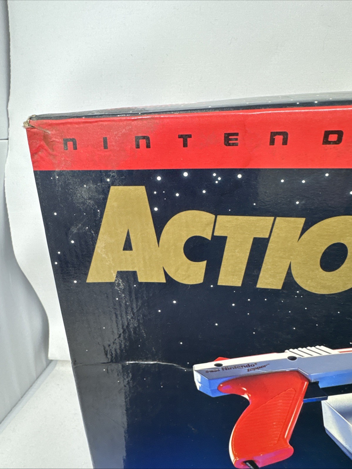 Nintendo NES Action SetConsole Empty Box, Poster, Manual, Inserts ONLY *READ*