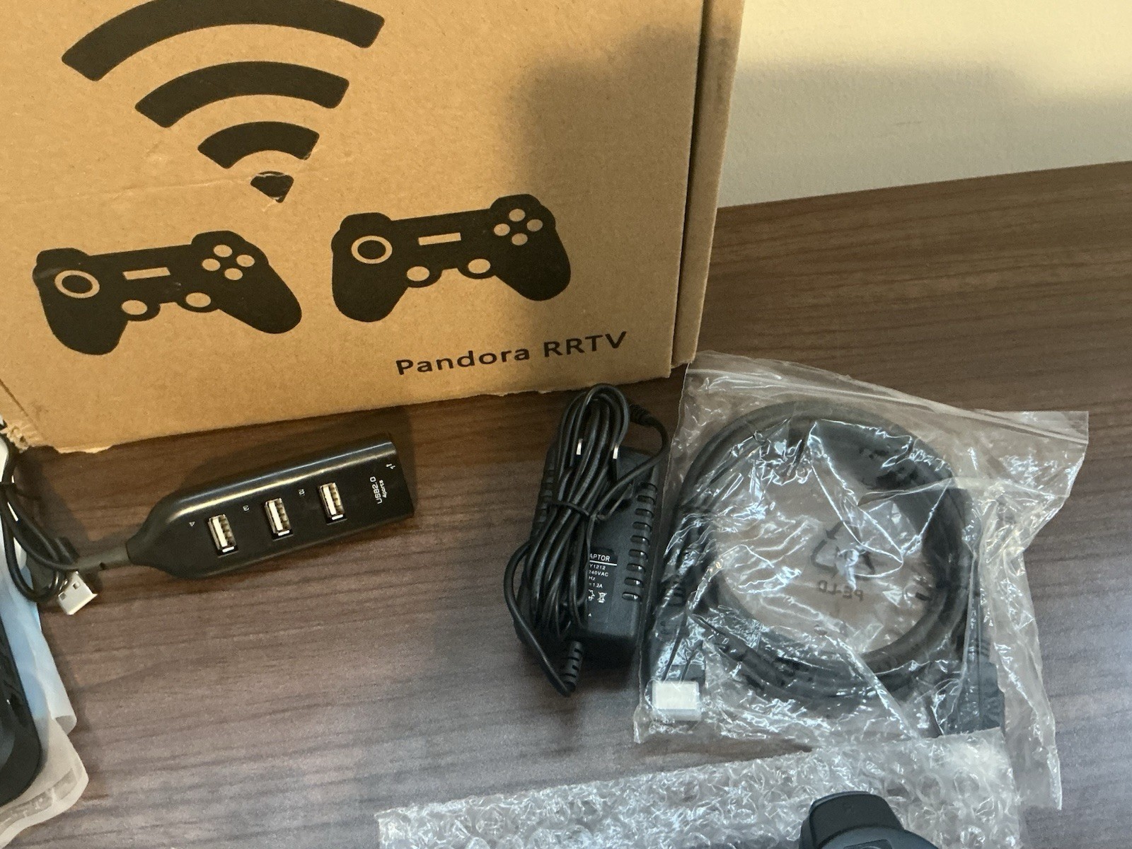 Pandora RRTV Android Console 1080p Wi-Fi HDMI/USB w/ 2 Controllers