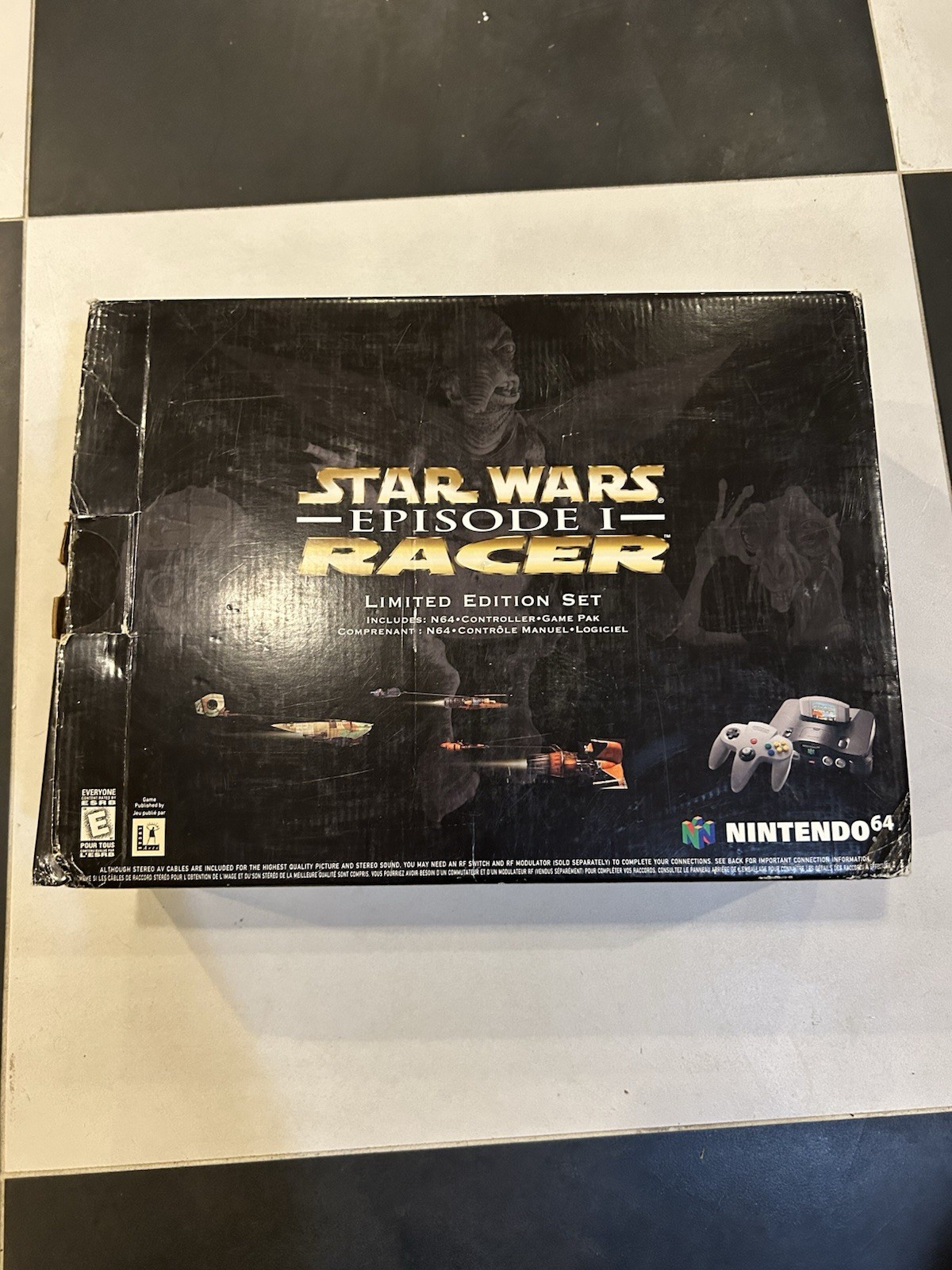 Nintendo 64 Star Wars Episode 1 Racer Limited Edition Set – Excellent Condition!