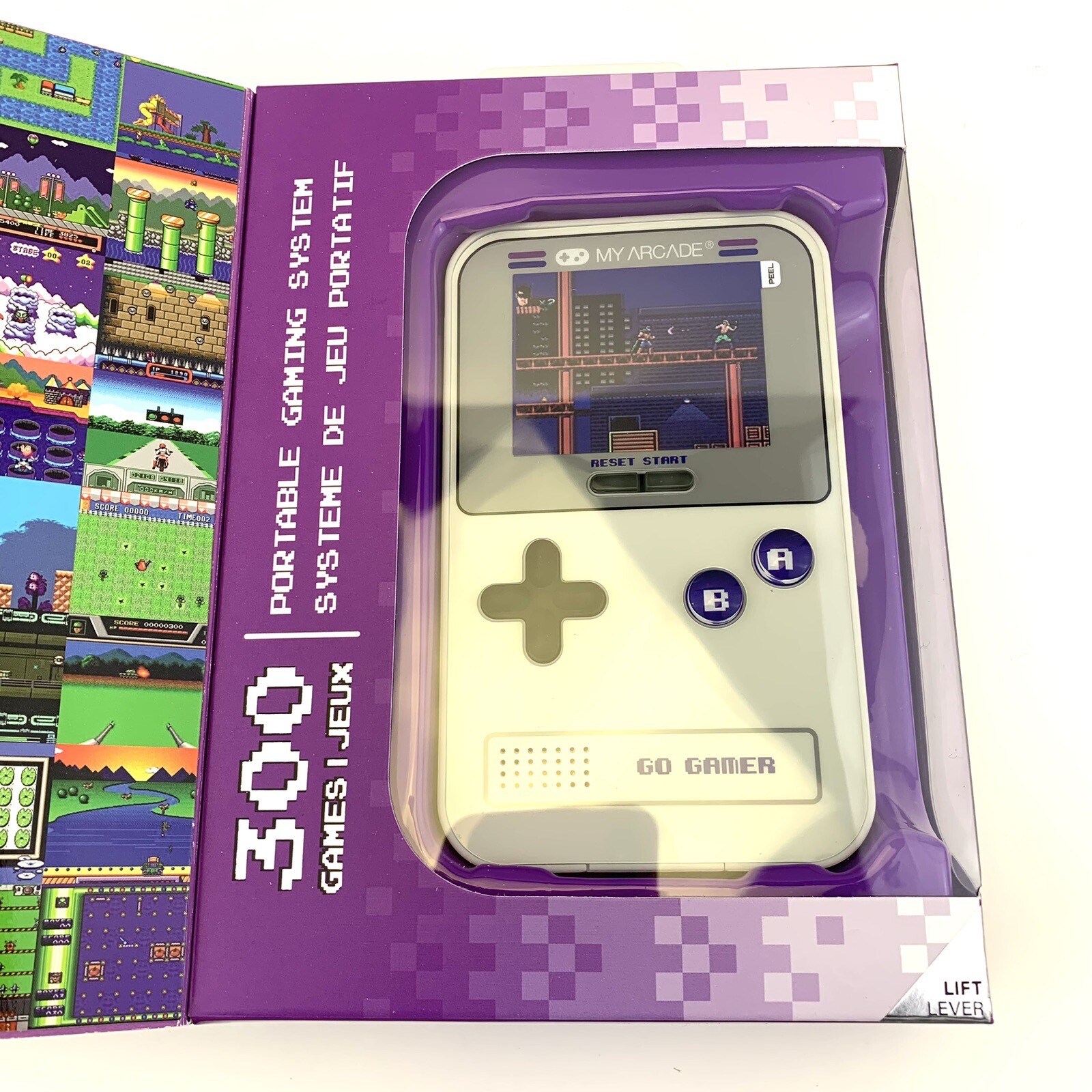 My Arcade Go Gamer Classic 300 Retro Games Portable Gaming System NEW BOX
