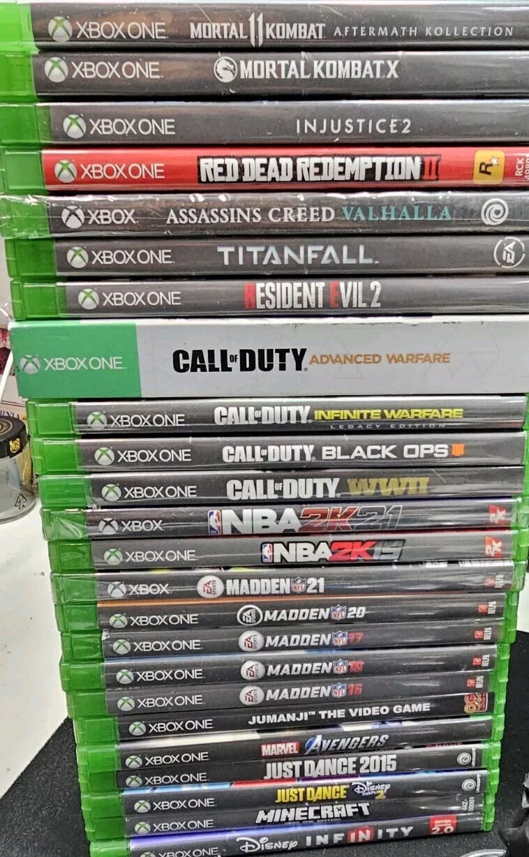 Microsoft Xbox One X Taco Bell Eclipse Console + 24 Games & Controllers