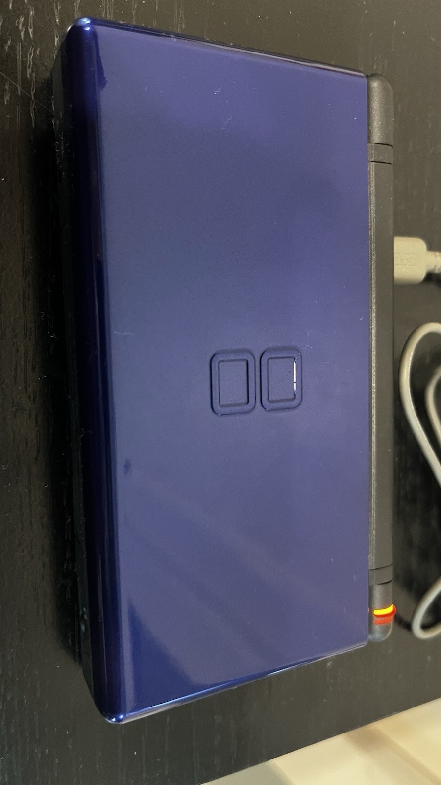Nintendo DS Cobalt Blue Dual Screen Touch Screen Handheld Console