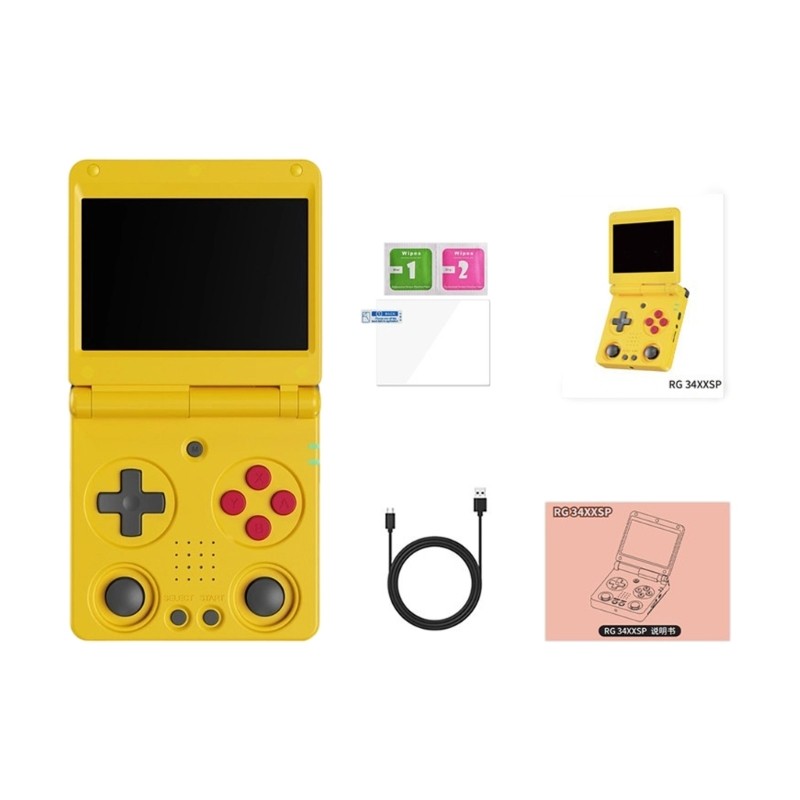 Inspired Fliptops Handheld Console 64GB Storage Gaming Systems