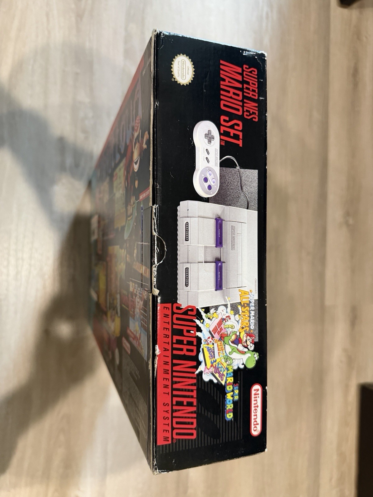 Super Nintendo SNES Console System Super Mario All-Stars Set CIB Complete In Box