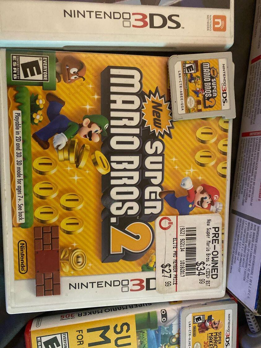 Nintendo 3DS LL Console – Black