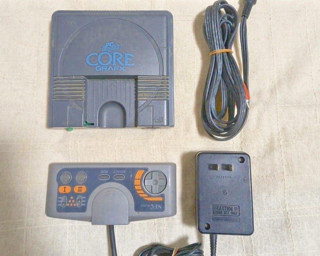 NEC PC Engine CoreGrafx PI-TG3 Tested Working Cap Replaced w/Controller 425