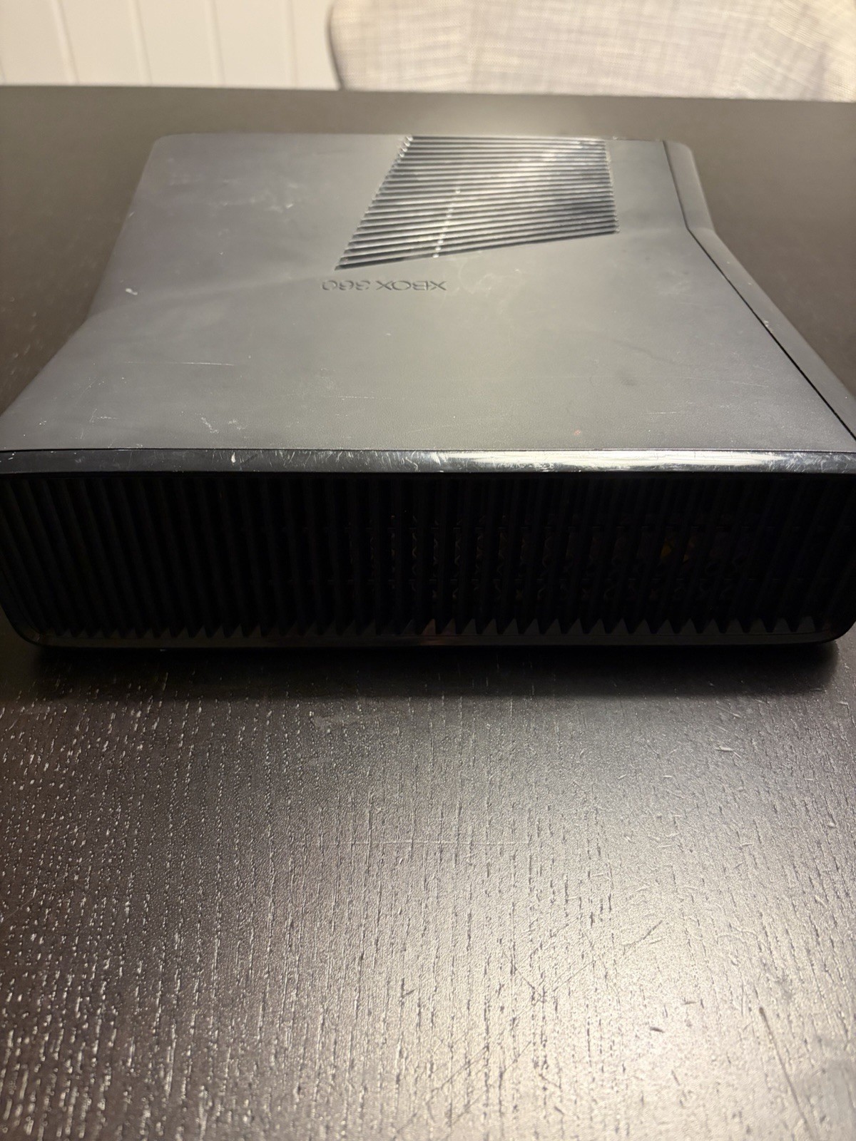 Xbox 360 S Glossy Black Console Only Model 1439 Tested and Working Microsoft