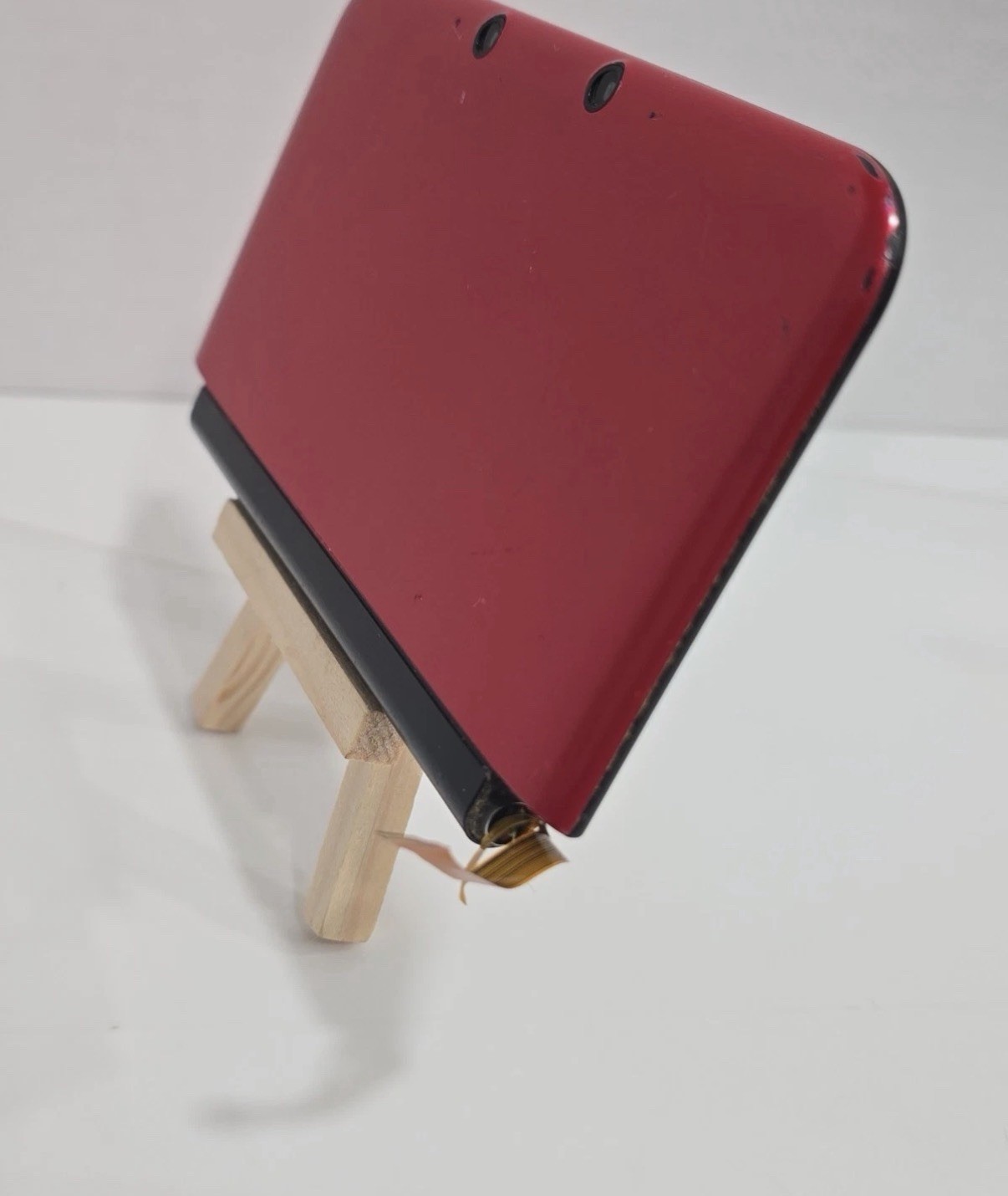 Nintendo 3DS XL 4GB Red Console Model SPR-001 (USA) (NTSC) PARTS ONLY OR REPAIR