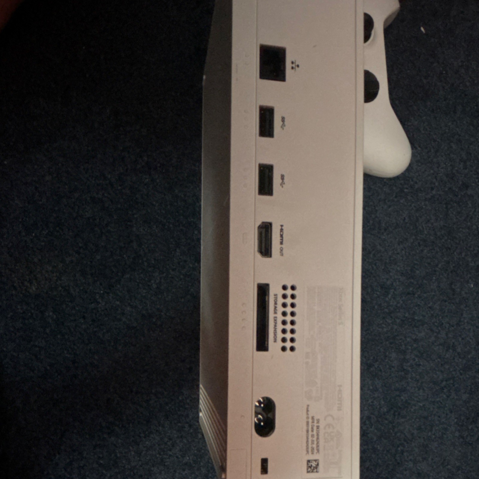 Microsoft Xbox One S White Home Console Wi-Fi Capability HDMI USB-A Ethernet