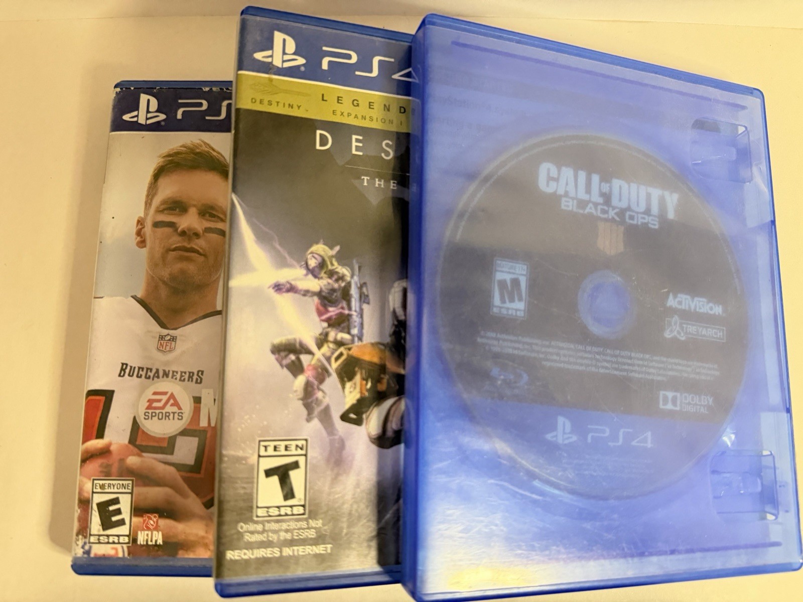 Sony PlayStation 4 Pro (PS4) Console Black 1TB – W/ 1 Controller/3 Games Bundle
