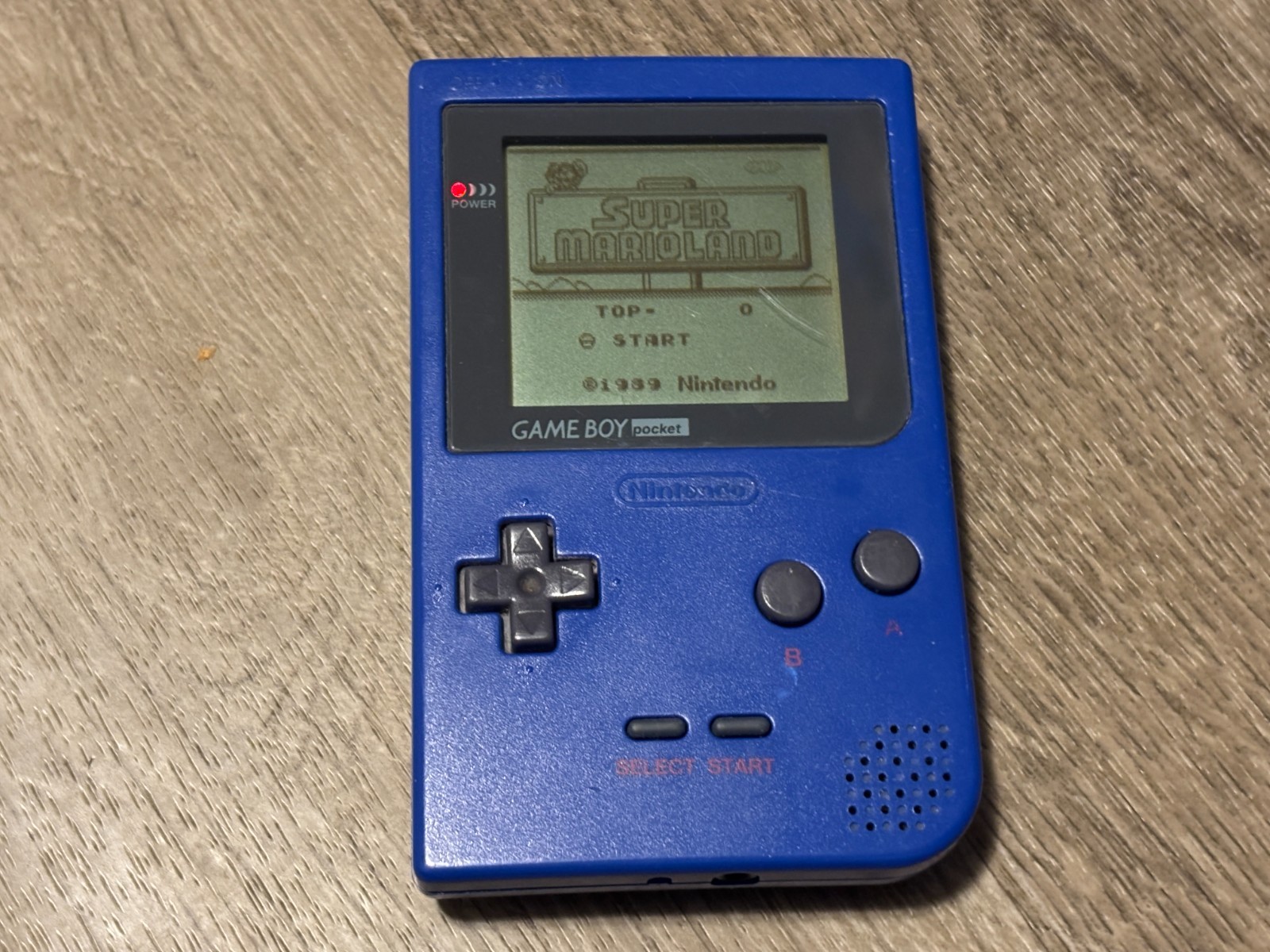 Nintendo Game Boy Pocket Blue Console Handheld System Tested OEM MGB-001