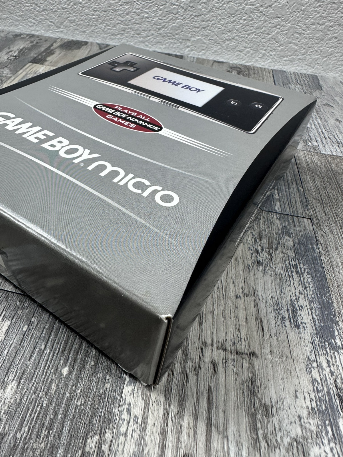 Nintendo Game Boy Micro BLK Handheld Console Complete In Box CIB Factory Sealed