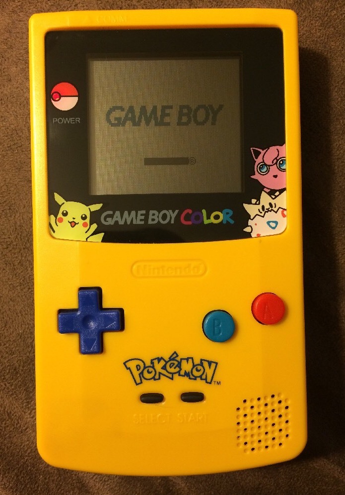 Pokemon Yellow Pikachu Version Nintendo Gameboy Color! Excellent! Fast Shipping!